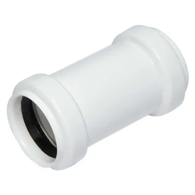 Муфта ПП ремонтная D  50 белая, бесшумная РосТурПласт